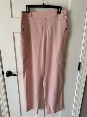Athleta Blush Pink Elastic Waist Pants